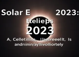Solar Eclipse 2023: A Celestial Spectacle and Community Engagement Solar Eclipse 2023: A Celestial Spectacle and Community Involvement