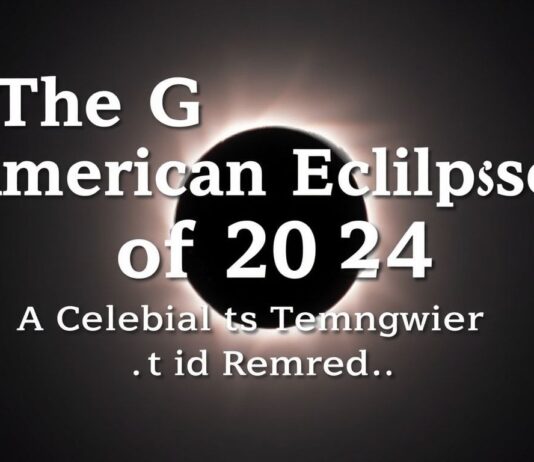 The Great American Eclipse of 2024: A Celestial Event to Remember The Great American Eclipse of 2024: A Celestial Event to Remember