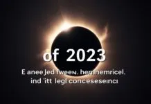 The Solar Eclipse of 2023: A Celestial Spectacle and Its Legal Implications The Solar Eclipse of 2023: A Heavenly Phenomenon and Its Legal Consequences