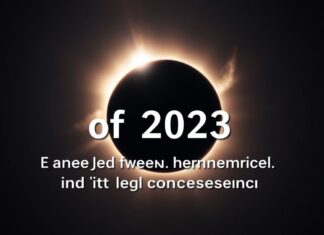 The Solar Eclipse of 2023: A Celestial Spectacle and Its Legal Implications The Solar Eclipse of 2023: A Heavenly Phenomenon and Its Legal Consequences