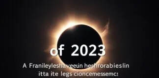 The Solar Eclipse of 2023: A Celestial Spectacle and Its Legal Implications The Solar Eclipse of 2023: A Heavenly Phenomenon and Its Legal Consequences
