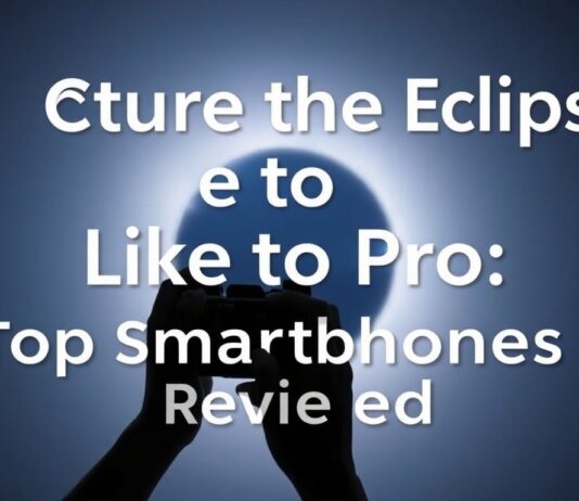 Capture the Eclipse Like a Pro: Top Smartphones Tested Capture the Eclipse Like a Pro: Top Smartphones Reviewed