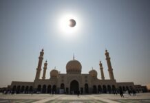 How the Solar Eclipse Altered Prayer Times in Jeddah The solar eclipse changed the prayer times in Jeddah.