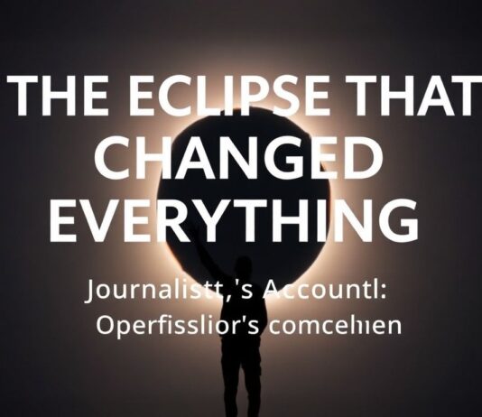 The Eclipse That Changed Everything: A Journalist’s Tale The Eclipse That Changed Everything: A Journalist's Account