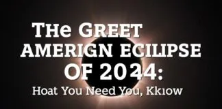 The Great American Eclipse of 2024: What You Need to Know The Great American Eclipse of 2024: What You Need to Know