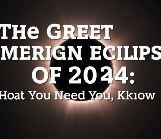 The Great American Eclipse of 2024: What You Need to Know The Great American Eclipse of 2024: What You Need to Know