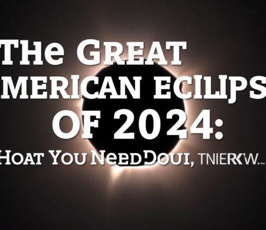 The Great American Eclipse of 2024: What You Need to Know The Great American Eclipse of 2024: What You Need to Know
