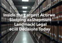 Inside the Largest Archive Shaping Landmark Legal Decisions Today Inside the Largest Archive Shaping Landmark Legal Decisions Today